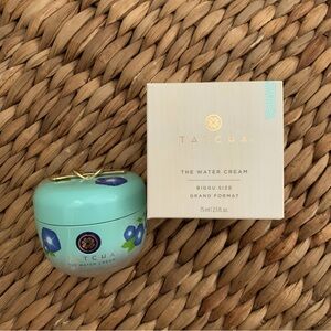 Tatcha The Water Cream Gratitude Size Empty Container with Golden Spoon